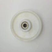 Transpalet Tekeri Poliamid Bilyalı Rulmanlı Beyaz 200x50x20 - 3