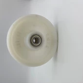 Transpalet Tekeri Poliamid Bilyalı Rulmanlı Beyaz 200x50x20 - 2
