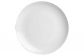 Porland Lebon 12 Adet Beyaz Düz Tabak 25cm 04POR017010 - 1