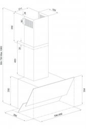 Silverline Siyah Cam Ankastre Set BO6024b01-CS5335B01-3420 Classy thumbnail 7