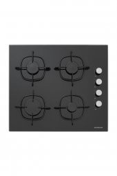 Silverline BO6503B01 - CS5335B01 - 3457 Soho 60 Siyah Cam Ankastre Set thumbnail 3