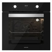 Silverline BO6502B01 - CS5335B01 - 3420 Classy 60 Siyah Ankastre Set thumbnail 2