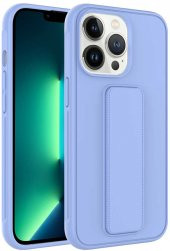 Apple iPhone 14 Pro Max Kılıf Standlı Mat Pürüzsüz Kapak - 8