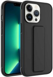 Apple iPhone 13 Pro Max Kılıf Standlı Mat Pürüzsüz Kapak - 3