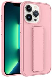 Apple iPhone 13 Pro Max Kılıf Standlı Mat Pürüzsüz Kapak - 5