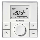 Buderus RC150 Modülasyonlu Programlanabilir Kablolu Oda Kumandası - 1