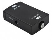 Optik Giriş - Coaxial Çıkış Dijital Ses Çevirici - Siyah - 2