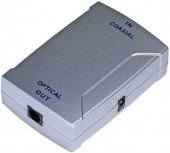 Coaxial Giriş - Optik Çıkış Dijital Ses Çevirici - Gri - 2
