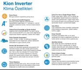Demirdöküm (Montaj Dahil) Kion R32 9.000 Btu A++ İnverter Klima - 5
