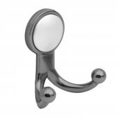 Vestiyer Duvar Askısı Dolap Elbise Askılığı Füme Metal Askı - 1