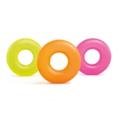 Şeffaf Jumbo Şişme Simit 76 Cm Yeşil - 2