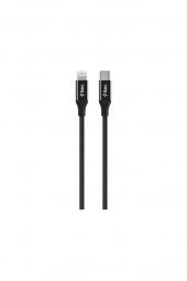 Ttec AlumiCable Type-c - Lightning Hızlı Şarj Kablosu 150cm Siyah 2DK41S - 1