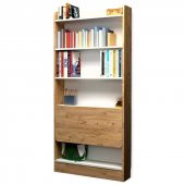 Katlanır Çalışma Masası + Kitaplık 180 x 60 x 20 + 40 - 2