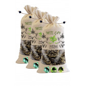 3 Adet Bez Torba Yeşil Çay 400 Gr. x 3 Ad. Özel Yaprak Yeni Mahsül Seçme Ürün Green Tea 1.2 Kg. - 1