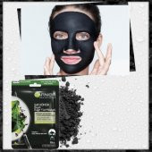 Garnier Skin Naturals Kömürlü Kağıt Yüz Maskesi Siyah Yosun thumbnail 4