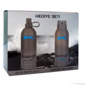 Slazenger Edt Active Sport 125 ML+Deo Mavi - 1