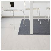 Koyu Gri Halı, MeridyenDukkan 160x230 cm IKEA Polipropilen, İç-Dış Mekan - 2