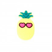 ANANAS TASARIM SİLİKON CROCS TERLİK SÜSÜ-A1 - 1