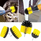 Banyo Küven Duşakabin Temizleme Çok Amaçlı Matkap Uyumlu Fırça Seti 5 Adet S/S - 5