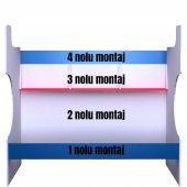 Yavrulu Ranza  100 MDF Merivenleri Dolaplı - 3