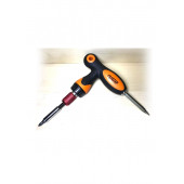 Rico 1/4 T Cırcırlı Tornavida Bits Seti 10 Parça Bb1017 - 4