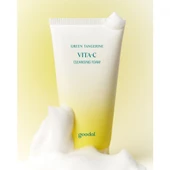 Goodal Green Tangerine Vita C Cleansing Foam - Yeşil Mandalina Özlü Aydınlatıcı & Leke Karşıtı Köpük Temizleyici - 4