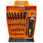 Rico Cırcırlı Mini Tornavida Saatçi Bits Seti Takımı 31 Parça RC2002 - 1