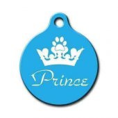 Prince Yuvarlak Kedi Köpek Künyesi - 1