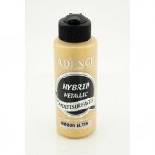 Cadence Hibrit Metalik Multisurface Boya H800 Altın 120ml - 1