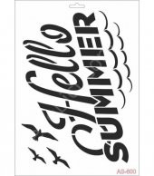 AS600 Cadence A4 Stencil - 1