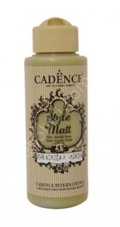 Cadence Style Matt Akrilik Boya S9048 Mimoza Yeşil 120ml - 2