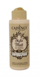 Cadence Style Matt Akrilik Boya S9017 Pastel Pembe 120ml - 2
