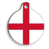 İngiltere Yuvarlak Kedi ve Köpek Künyesi - 1