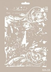 Cadence MA08 Mix Media Stencil - 1