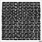 Cadence HD179 Tuğla Duvar Stencil TD01 - 1
