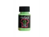 Cadence Gece Parlayan Kumaş Boya - Koyu Yeşil - Glow in Dark 50ml - 1