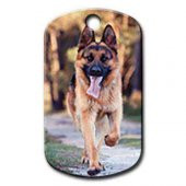 Alman Kurdu Resimli Köpek Künyesi - 1