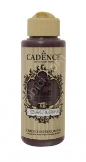 Cadence Style Matt Akrilik Boya S9025 Karadut 120ml - 1