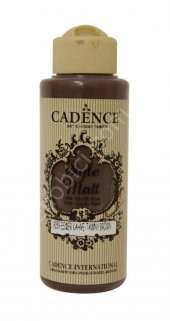 Cadence Style Matt Akrilik Boya S9059 Esmer Kahve 120ml thumbnail 1