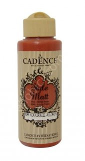 Cadence Style Matt Akrilik Boya S9044 Kök Kırmızı 120ml - 1
