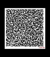 HDM98 Cadence Home Dekor Stencil 25x25 - 1