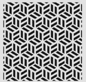 Geometrik Desenler Stencil Şablon (25x25) GE-071 - 1