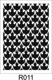 Ardışık Desen Stencil Şablon (21x30) R-011 - 1