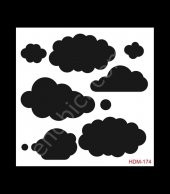 HDM174 Cadence Home Dekor Stencil 25x25 - 1