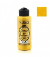 Cadence Su Bazlı Yaldız Boya 109 Simli Altın 120ML - 1