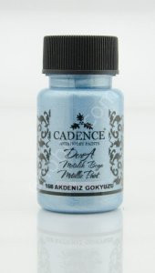 Cadence Dora Metalik Boya 158 Akdeniz Gökyüzü 50ML - 1