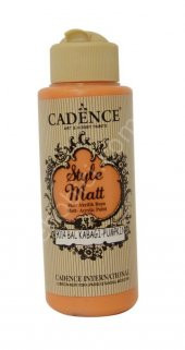 Cadence Style Matt Akrilik Boya S9014 Bal Kabağı 120ml - 1
