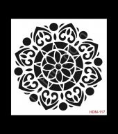 HDM117 Cadence Home Dekor Stencil 25x25 - 1