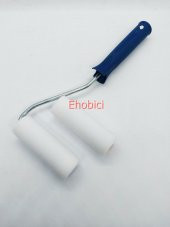 Sünger Rulo Fırça 10CM Mavi +1 Yedek Sünger - 1