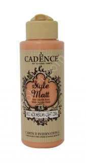 Cadence Style Matt Akrilik Boya S9013 Açık Mercan 120ml - 2